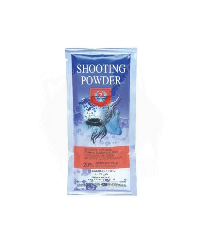 SHOOTING POWDER 65G – STYMULATOR KWITNIENIA W PROSZKU - 1 - Shooting Powder&nbsp;jest tajemnica sukcesu każdego growera.&nbsp;Musujący pow