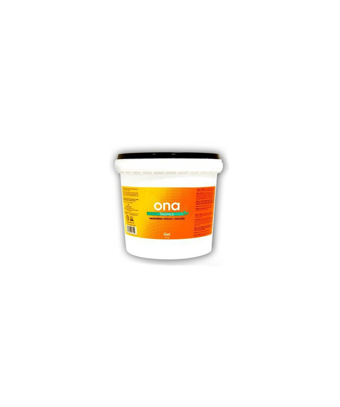 ONA Tropics 3,8kg / 4L - Żel neutralizujący zapach (wiadro) - 1 - Żel neutralizujący,&nbsp;zapachowy ONA TROPICS&nbsp;o bardzo intensywnym