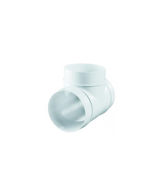 TRÓJNIK PLASTIKOWY FI125MM - 1 - Trójnik o wymiarach: 3x125mm,&nbsp; wykonany z plastiku.