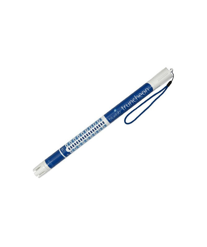 BLUELAB TRUNCHEON EC METR V2 - 1 - Cechy miernika: całkowicie wodoodporny Automatyczne włączanie / wyłączanie Nie wymaga kali
