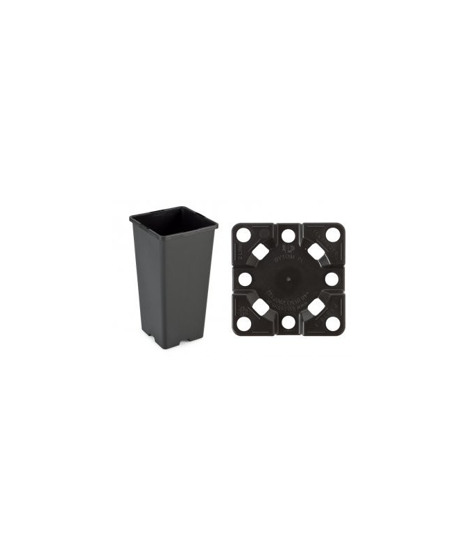 Doniczka 11x11xh21,5cm 2L - 1 - Donica 11x11xh21,5cm 2L