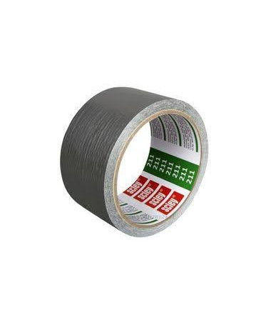 Taśma montażowa srebrna 48mm x 10m - 1 - Mocna samoprzylepna taśma to niezastąpiona pomoc w naprawach, montażu i uszczelnianiu. 