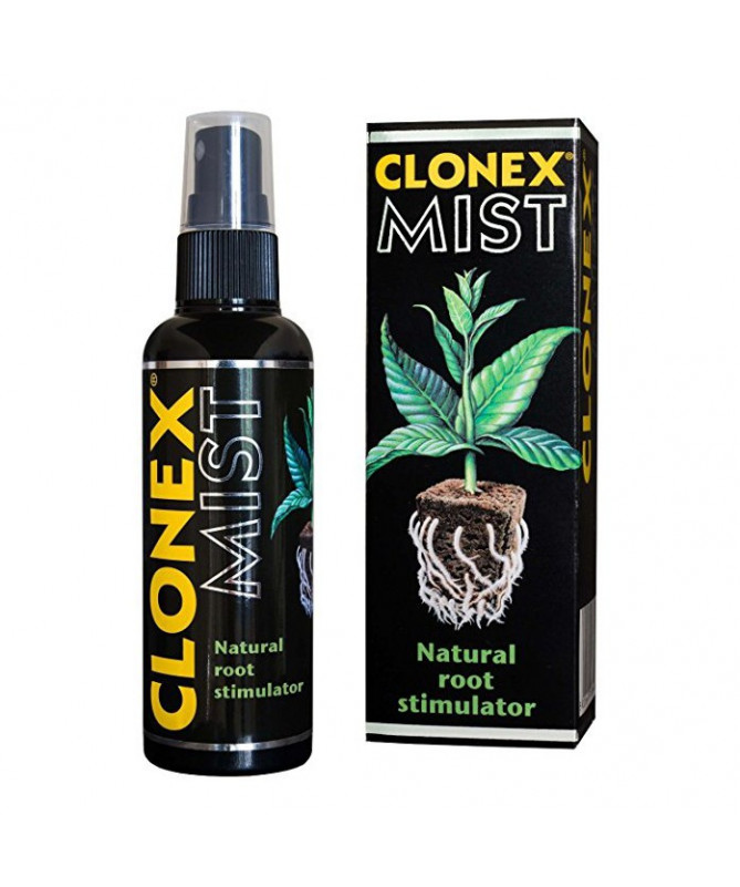 CLONEX - MIST 100ml - 1 - Clonex Mist to popularny produkt do specjalistycznego klonowania roślin. Dzięki swojemu długotrwałemu 