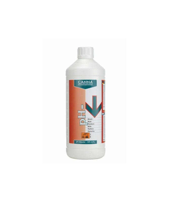 CANNA PH MINUS BLOOM 1L - 1 - Podkreślając blask i pełnię kwitnienia Twoich roślin, CANNApH MINUS BLOOM zapewnia optymalne warun