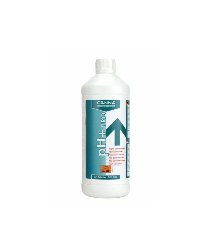 CANNA PH PLUS 20% 1L - 1 - CANNA 20 pH PLUS to rewolucyjna formuła, która efektywnie podnosi poziom pH w roztworze odżywczym dl
