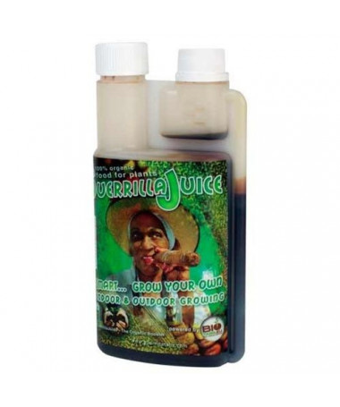 BIOTABS GUERRILLA JUICE 500ML - 1 - Guerrilla Juice to klucz do zdrowych i obfitych plonów. Produkt zawiera korzystne mikroorgan