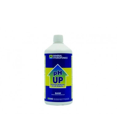 GHE / T.A. pH UP PLUS 1L - 1 - SpecyfikacjaInnowacyjny regulator, który skutecznie podnosi poziom pH wody lub roztworu. Prezento