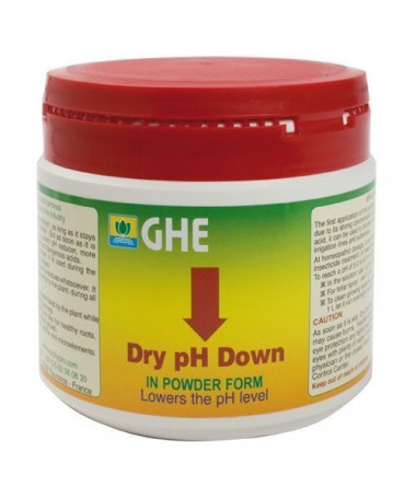 Terra Aquatica / GHE pH DOWN proszek 500g - 2 - Doskonały stabilizator pH dla wodyroztworu, który rozpuszcza się bezbłędnie, nie