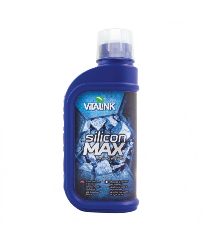 Vitalink Silicon Max 1L, silikon, krzem - 1 - **VitaLink Silicon MAX** to unikalny, skoncentrowany suplement dla roślin, zwiększ