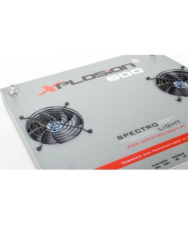 Spectrolight Lampa LED Xplosion 800W Soczewka kąt 120° - 3 - oświetlacz LED, który nie daje szans najlepszym konstrukcjom na ryn