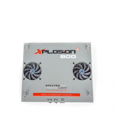 Spectrolight Lampa LED Xplosion 800W Soczewka kąt 120° - 2 - oświetlacz LED, który nie daje szans najlepszym konstrukcjom na ryn
