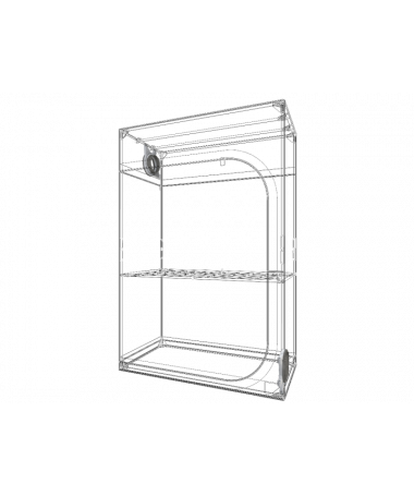 Growbox Secret Jardin Dark Street 120W R4.00 (120x60x178) - 3 - Dark Street 120W&nbsp;rev.4&nbsp;(namiot, pomieszczenie do uprawy, GrowBox