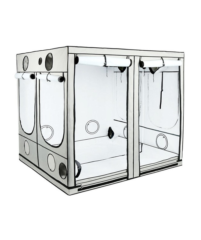 HomeBox WHITE-AMBIENT AQ300 PAR+ (300x300x220) - 1 - Namiot uprawowy HOMEBOX White EVOLUTION AQ300 o wymiarach 300 cm x 300 cm x