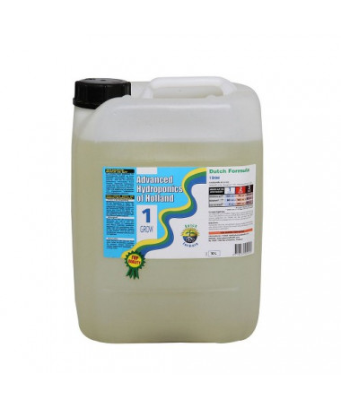 DUTCH FORMULA 1 GROW 10L, NAWÓZ NA WZROST - ADVANCED HYDROPONICS OF HOLLAND - 1 - Nawóz **DUTCH FORMULA** od Advanced Hydroponic