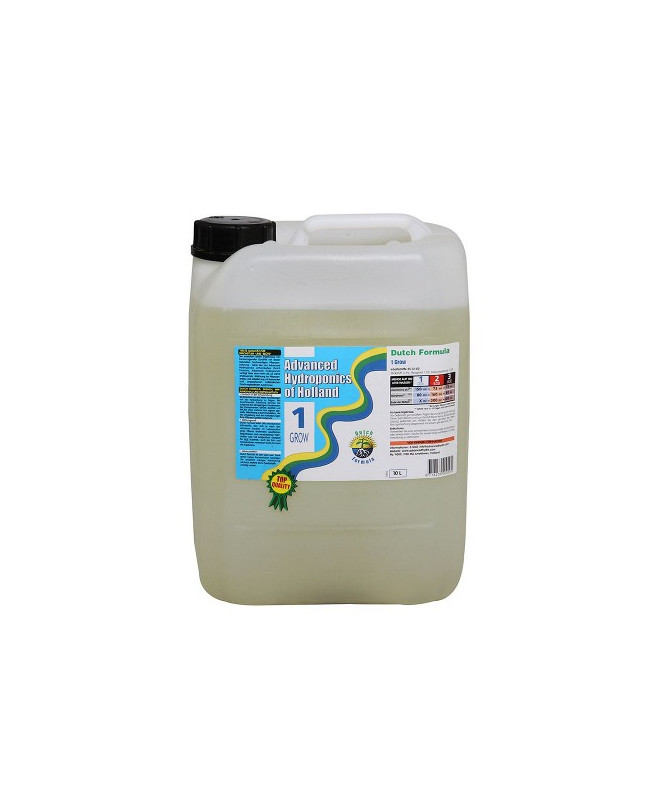 DUTCH FORMULA 1 GROW 10L, NAWÓZ NA WZROST - ADVANCED HYDROPONICS OF HOLLAND - 1 - Nawóz **DUTCH FORMULA** od Advanced Hydroponic