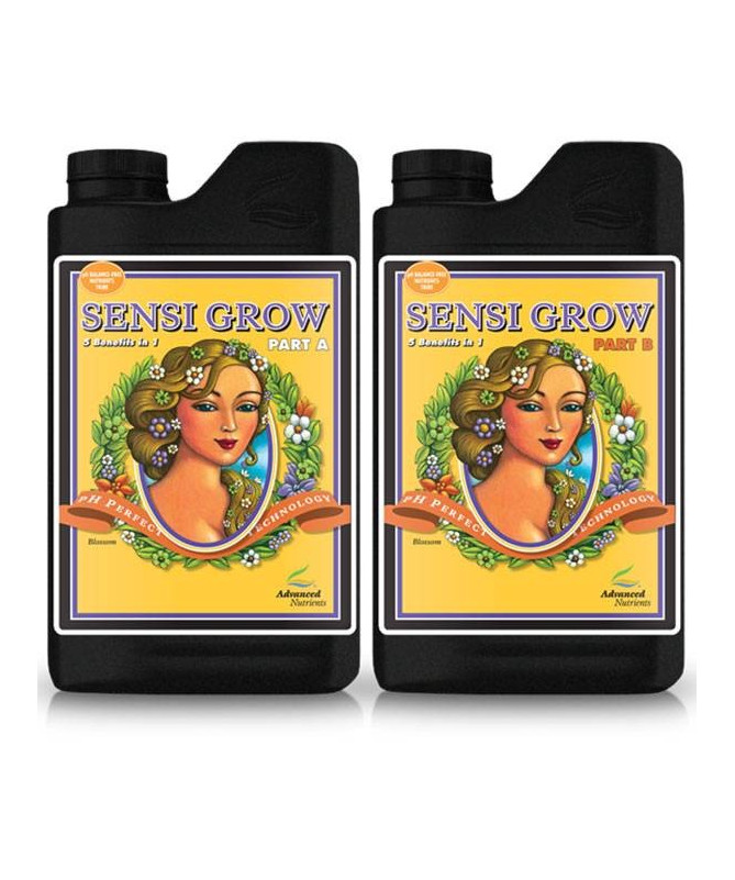 Advanced Nutrients Sensi GROW A i B 2x1l - 1 - Sensi A &amp; B to składniki odżywcze, składające się z dwóch podstawowych elemen