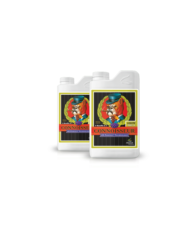 Advanced Nutrients Connoisseur GROW A i B 2 x 500ml - 1 - **Connoisseur** to premium nawóz dla roślin w fazie wzrostu. To dwuskł