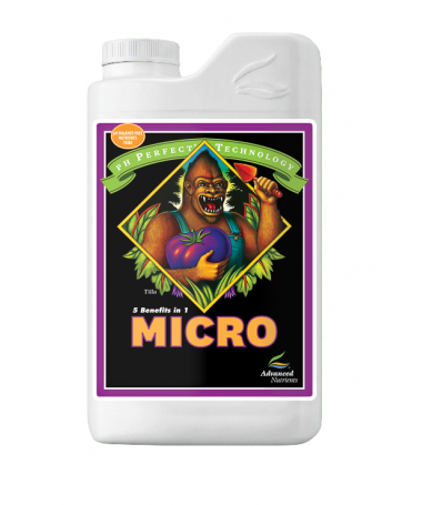 Advanced Nutrients pH Perfect MICRO 5L - 2 - Advanced Nutrient Micro - nawóz, używany razem z produktami Grow i Bloom kompleksow