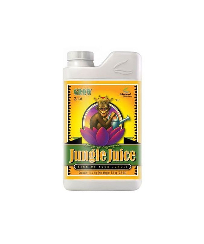 Advanced Nutrients Jungle Juice GROW 1l - 1 - Trzyskładnikowa Moc Dla Twoich RoślinPrezentujemy Ci naszą trzyskładnikową formułę
