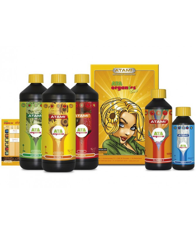Atami Zestaw nawozów i stymulatorów, Atami-ATA/ORGANICS (GLEBA) - 1 - ATAMI Organiczny Zestaw Startowy dla Gleby to kompleksowy Atami Zestaw nawozów i stymulatorów, Atami-ATA/ORGANICS (GLEBA) - 1 - ATAMI Organiczny Zestaw Startowy dla Gleby to kompleksowy