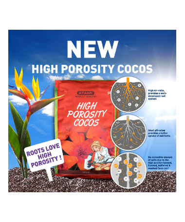 ATAMI HIGH POROSITY COCOS 50L, SUBSTRAT KOKOSOWY OCZYSZCZONY, WYSOKIEJ POROWATOŚCI - 2 - Atami Substrat Kokosowy o Wysokiej Poro