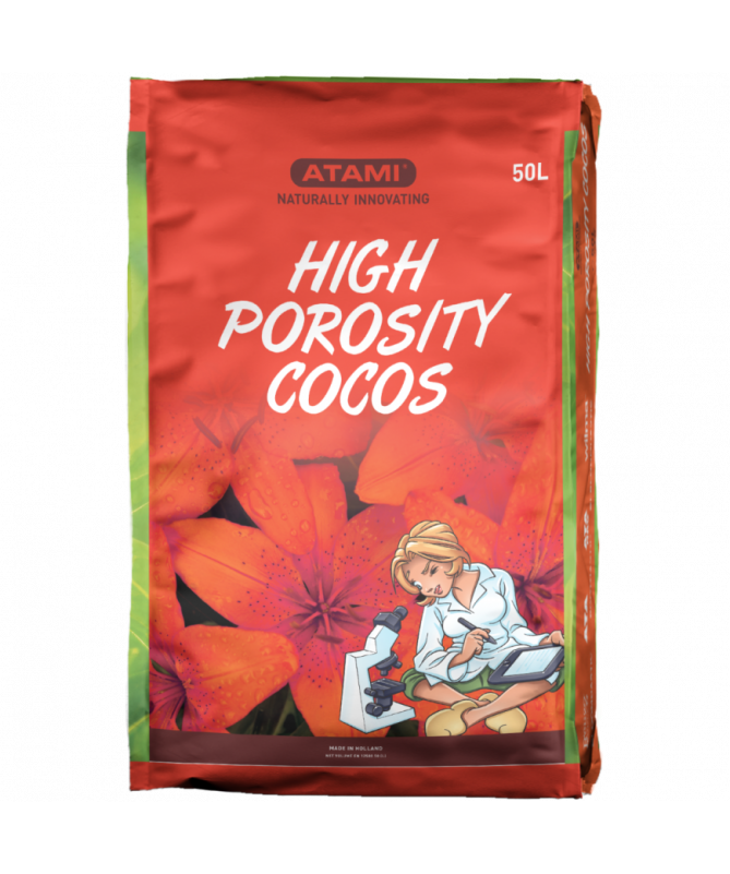 ATAMI HIGH POROSITY COCOS 50L, SUBSTRAT KOKOSOWY OCZYSZCZONY, WYSOKIEJ POROWATOŚCI - 1 - Atami Substrat Kokosowy o Wysokiej Poro