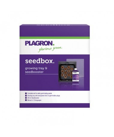PLAGRON SEEDBOX, Seed Booster 250ml + 12 podkładek stymulujących kiełkowanie - 1 - Plagron Seed Box zestaw dla miłośników ogrod