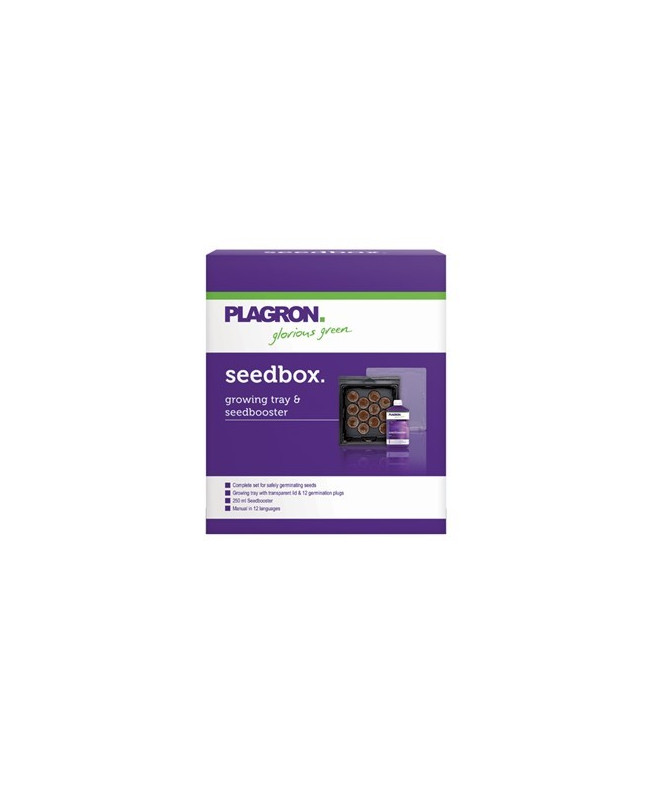 PLAGRON SEEDBOX, Seed Booster 250ml + 12 podkładek stymulujących kiełkowanie - 1 - Plagron Seed Box zestaw dla miłośników ogrod PLAGRON SEEDBOX, Seed Booster 250ml + 12 podkładek stymulujących kiełkowanie - 1 - Plagron Seed Box zestaw dla miłośników ogrod