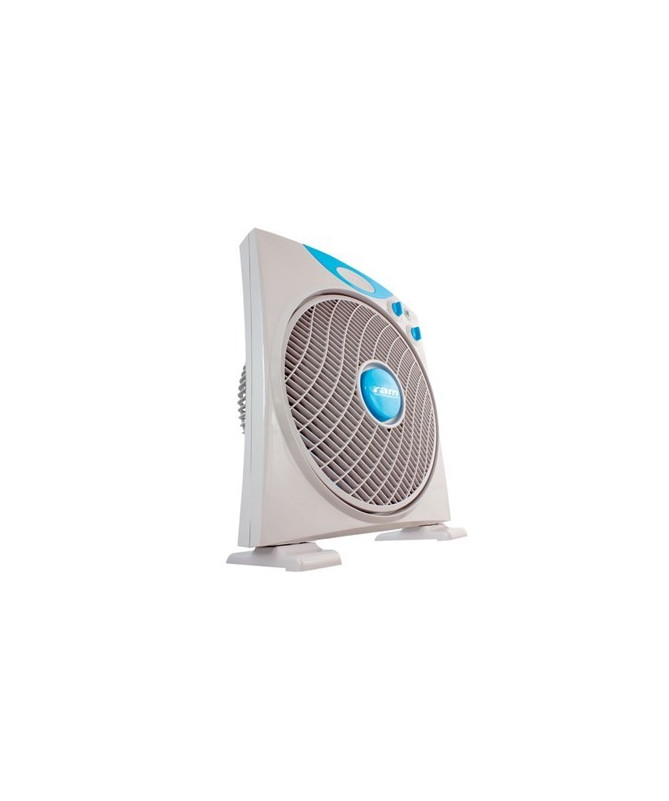 RAM ECO, Wentylator 30cm, 3 speed, plastik - 1 - RAM ECO Potężny Wentylator 30cmOto RAM ECO wentylator, który łączy w sobie fu