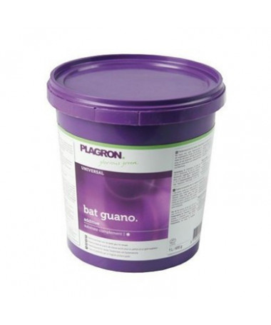 PLAGRON BAT GUANO 1L - 1 - Bat Guano naturalne, organiczne źródło zdrowia i siły dla Twoich roślin. Jego działanie stymuluje ro