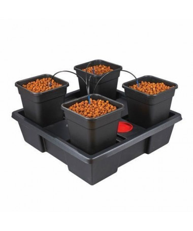 Wilma Large 11l, Kompletny System Hydroponiczny, 4 x donica 11l, 75x75x20cm / 50l - 1 - Systemy uprawy Wilma w sposób profesjona