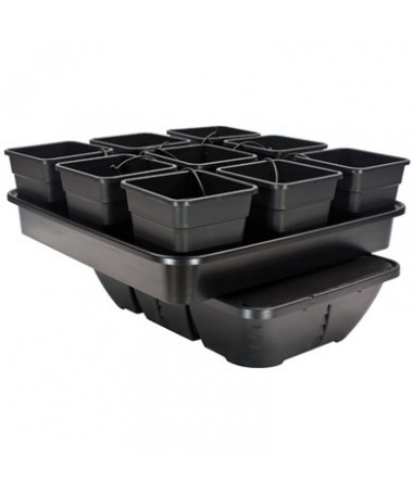 Plant!t Atlas Large 18 System Hydroponiczny, Pot Dripper System, 9 rośliny - 1 - Zaopatrując rośliny w niezbędne składniki odżyw