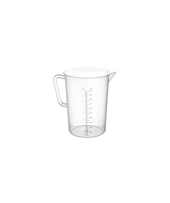 Miarka plastikowa 2000ml 2L - 1 - Pojemna Miarka do Dawkowania 2000mlSzukasz wygodnego i praktycznego narzędzia do codziennych 