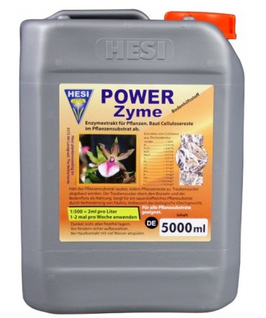 Hesi Power Zyme 2.5l, Poprawia mikroflorę i podnosi odporność - 1 - Zapewnia dobrze i mocno zaopatrzoną w tlen łodygę. Wzmacnia 