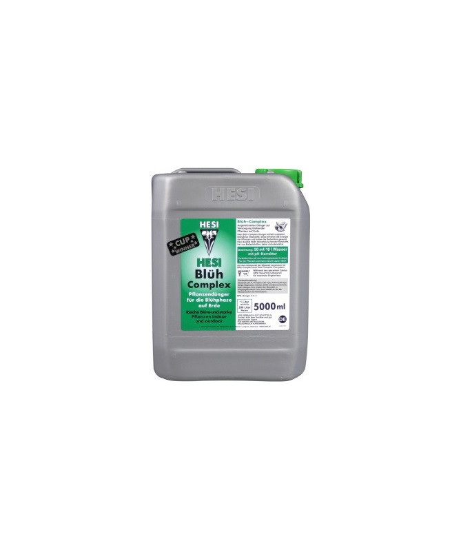 Hesi Bloom Complex 10l - Nawóz na fazę kwitnienia + witaminy i minerały - 1 - Hesi Bloom Complex zapewnia roślinom kwitnącym wsz