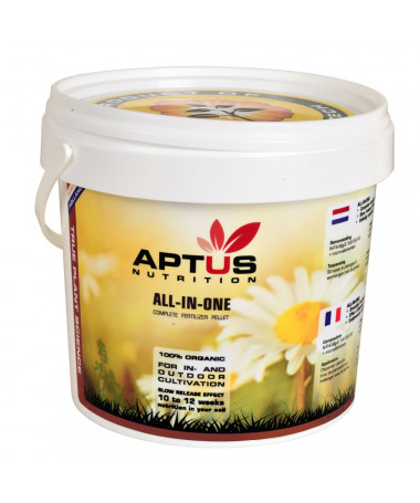 APTUS ALL-IN-ONE PELET 1KG - 1 - Optymalne nawożenie roślin Przewodnik dla krótkiej uprawy 3miesięcznejChcesz zapewnić swoim roś