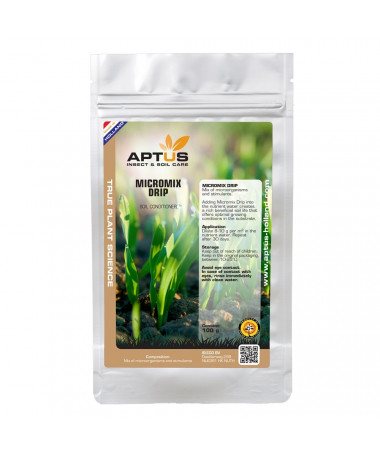 APTUS MICROMIX DRIP 100GR - 1 - Mikroorganizmy Klucz do aktywności w substracieMikroorganizmy, te niewidoczne dla naszego gołego