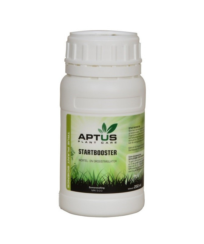 APTUS STARTBOOSTER 250ML - 1 - Startbooster Twój klucz do zdrowego wzrostu i rozbudowy korzenia Zapomnij o zwykłych stymulatora