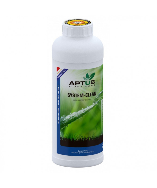 APTUS SYSTEM CLEAN 1L - 1 - Zapobieganie atakom mikrobiologicznym i blokadom w systemach nawadniającychTwoje rośliny zasługują n