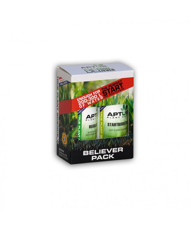 APTUS ZESTAW BELIEVERPACK - 1 - Zestaw dla Ogrodników Aptus StartBooster i RegulatorPrzeznaczony dla prawdziwych miłośników rośl