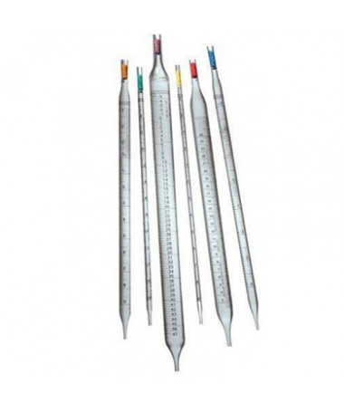 Pipeta 10ml - 1 - Wygodna pipeta do dawkowania - pojemność: 10ml - dokładność skali: 0,1ml - długość: 32cm - sięga do dna li