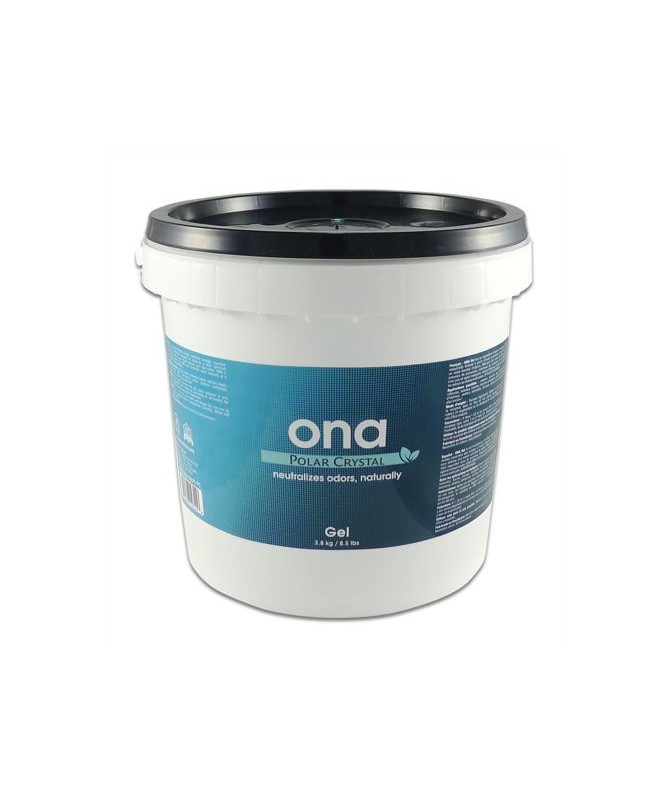 ONA Polar Crystal 3,8kg / 4L - Żel neutralizujący zapach (wiadro) - 1 - Ona usuwa nieprzyjemne zapachy z papieroswów i cygar, sp