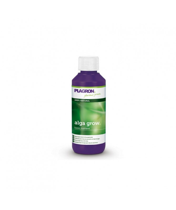 PLAGRON ALGA GROW 100ML - 1 - Nawóz na potrzeby fazy kwitnienia na bazie Alga Grow to podstawowy nawóz biologiczny, który stworz