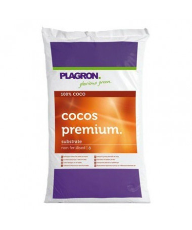PLAGRON SUBSTRAT COCOS PREMIUM 50L - 1 - Uprawa hydroponiczna ze stabilna wartością pH Plagron Cocos Premium dzięki swojej idea