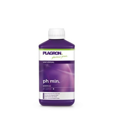 PLAGRON PH MINUS 500ML REGULATOR PH - 1 - Preparat obniżający pH, który pozwala obniżyć poziom pH do idealnego zakresu od 5,5 do