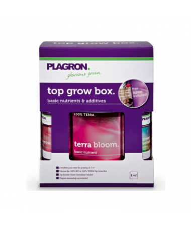 PLAGRON TERRA GROW 1L - 4 - bezpośrednio przyswajalne, zwalczają zjawiska niedoboru, chorób i stresu, zapewniają optymalne owoco