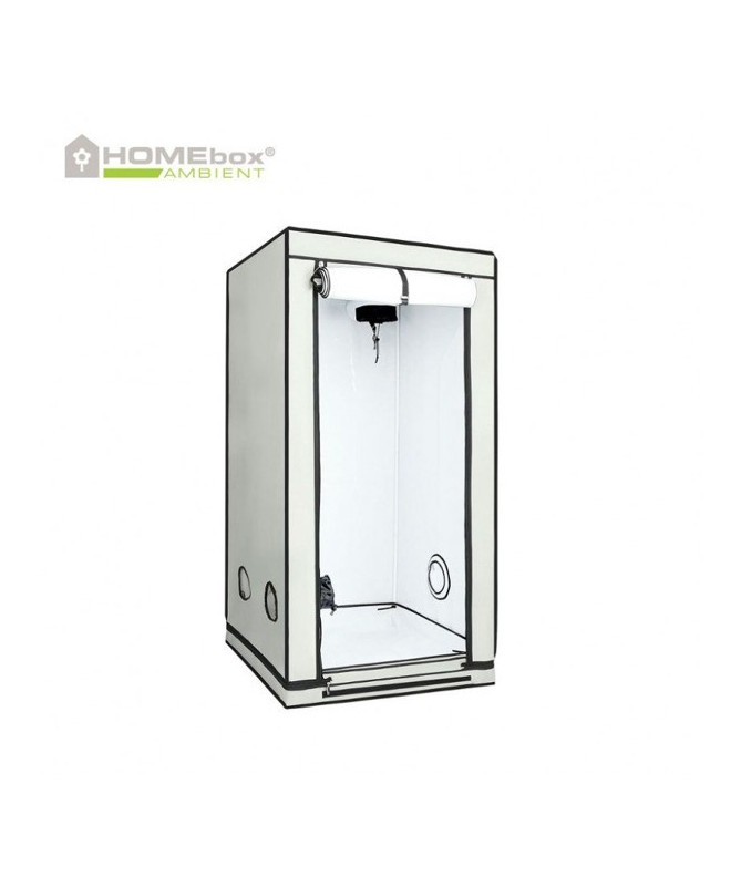 HomeBox WHITE-AMBIENT PLUS AQ80 PAR+ (80x80x180) NOWY MODEL, NOWY WYSOKOŚĆ 180CM - 1 - Box uprawowy Homebox White-Ambient Plus Q