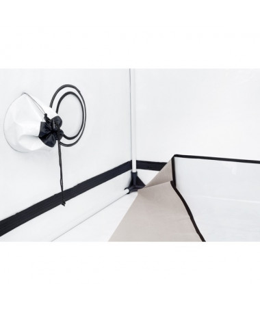 HomeBox WHITE-AMBIENT AQ80 PAR+ (80x80x180) - 2 - BOX UPRAWOWY HOMEBOX WHITE-AMBIENT Q80,PAR+. Wymiary: - szerokość: 80cm - d