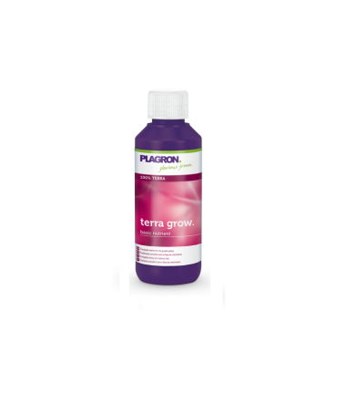 PLAGRON TERRA GROW 100ML - 1 - TERRA GROW to nowoczesny, płynny nawóz biologiczno-mineralny dla roślin w fazie wzrostu, szczegól