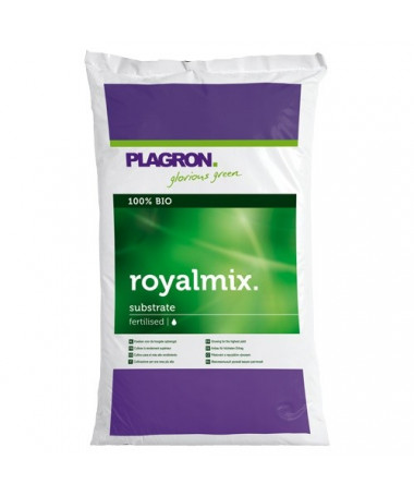 Plagron ziemia Royalmix 25l - 1 - Royality Mix to podłoże, które wyróżnia się swoją 100 organiczną kompozycją. Jest to unikalne